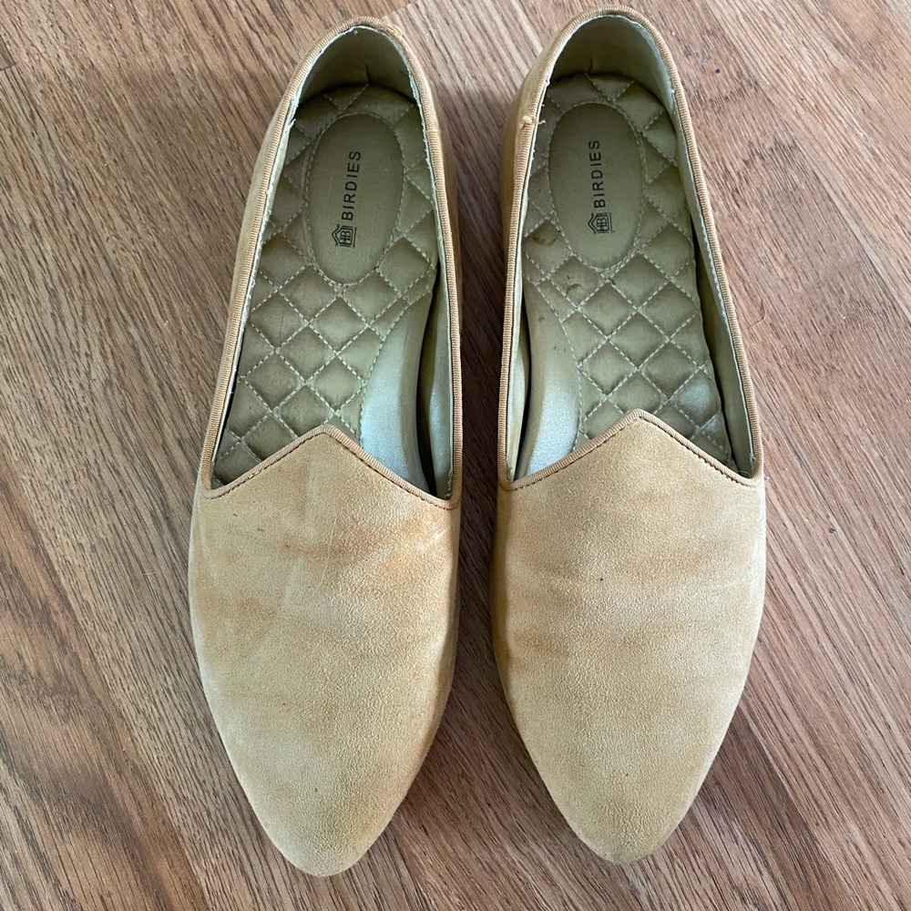 Birdies Women's Tan Flats